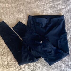 Women's Lululemon Navy Blue Leggings